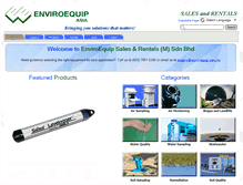 Tablet Screenshot of enviroequip.com.my